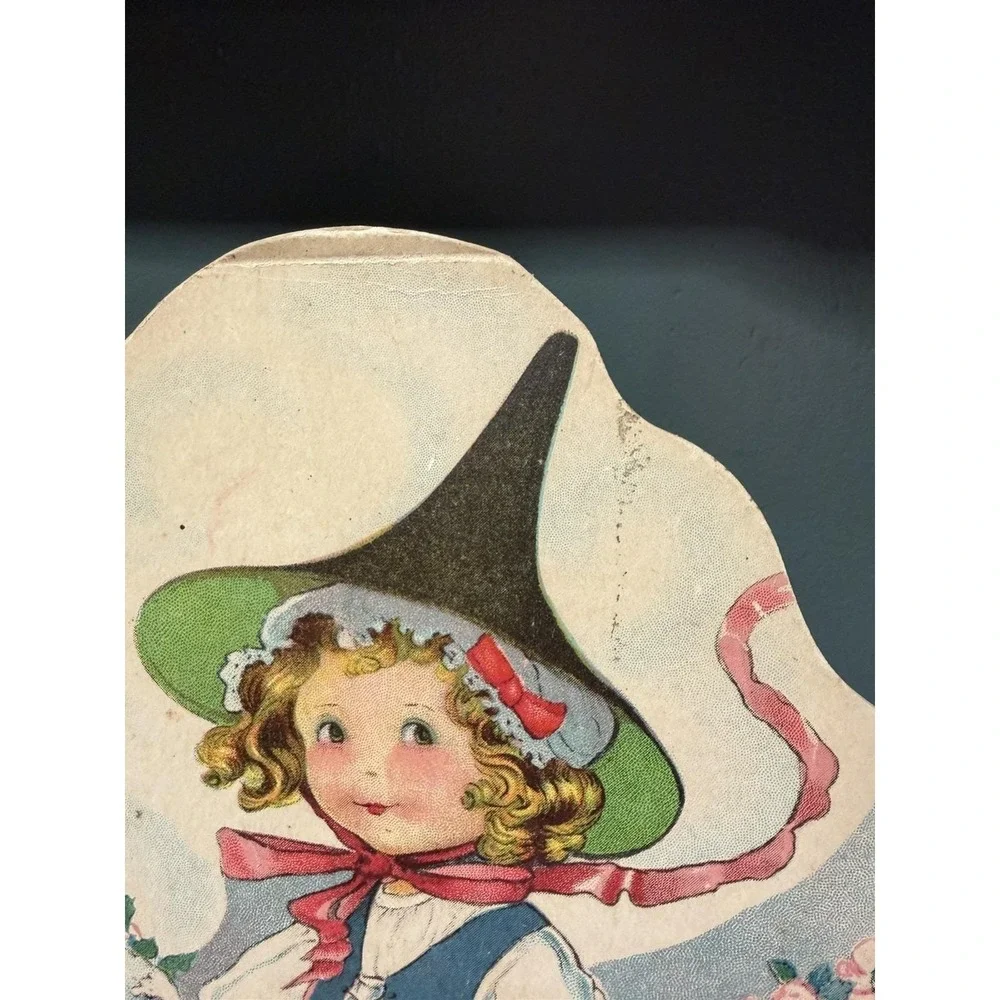 Mother Goose Book of Rhymes 1917 No.44 Margaret Evans Price Large Shape Book